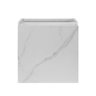 Meuble de Toilette ALONI MKADO Droite Marbre Blanc 40X50X22,3 CM = Pack Complet