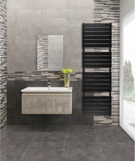 Seche Serviette Farko Noir 60cm x 176 H x T38  -  1974W