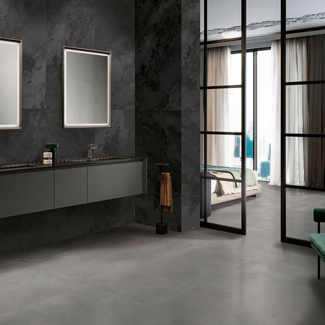 Poli | 60x120 Oxido Negro  Mur/Sol