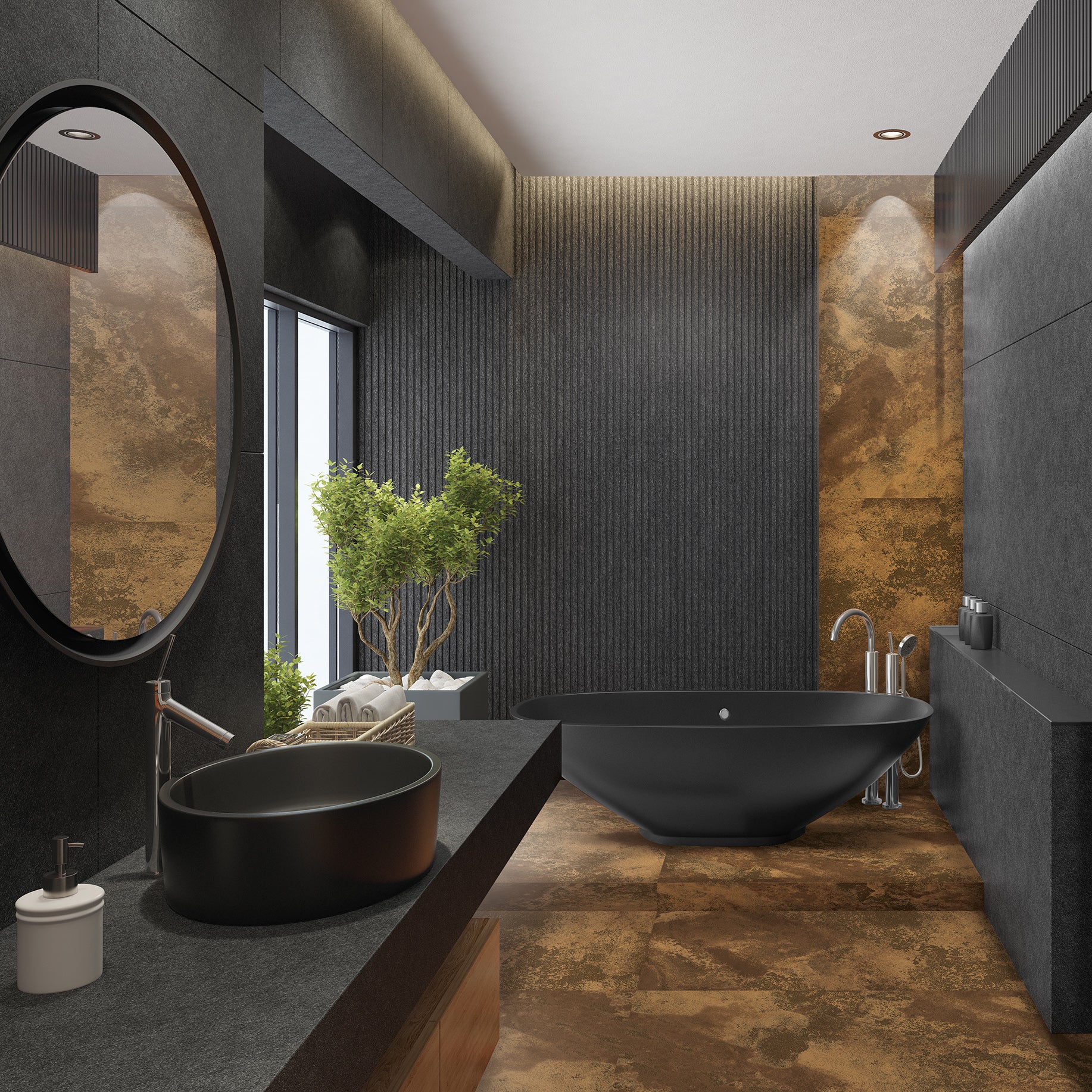 60x120 Oxido Marron Matt (Mur/sol)