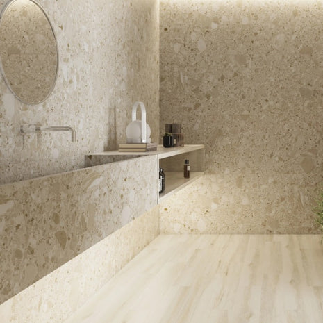 Matt | 60x120 Pietra Di Crema  Mur/Sol