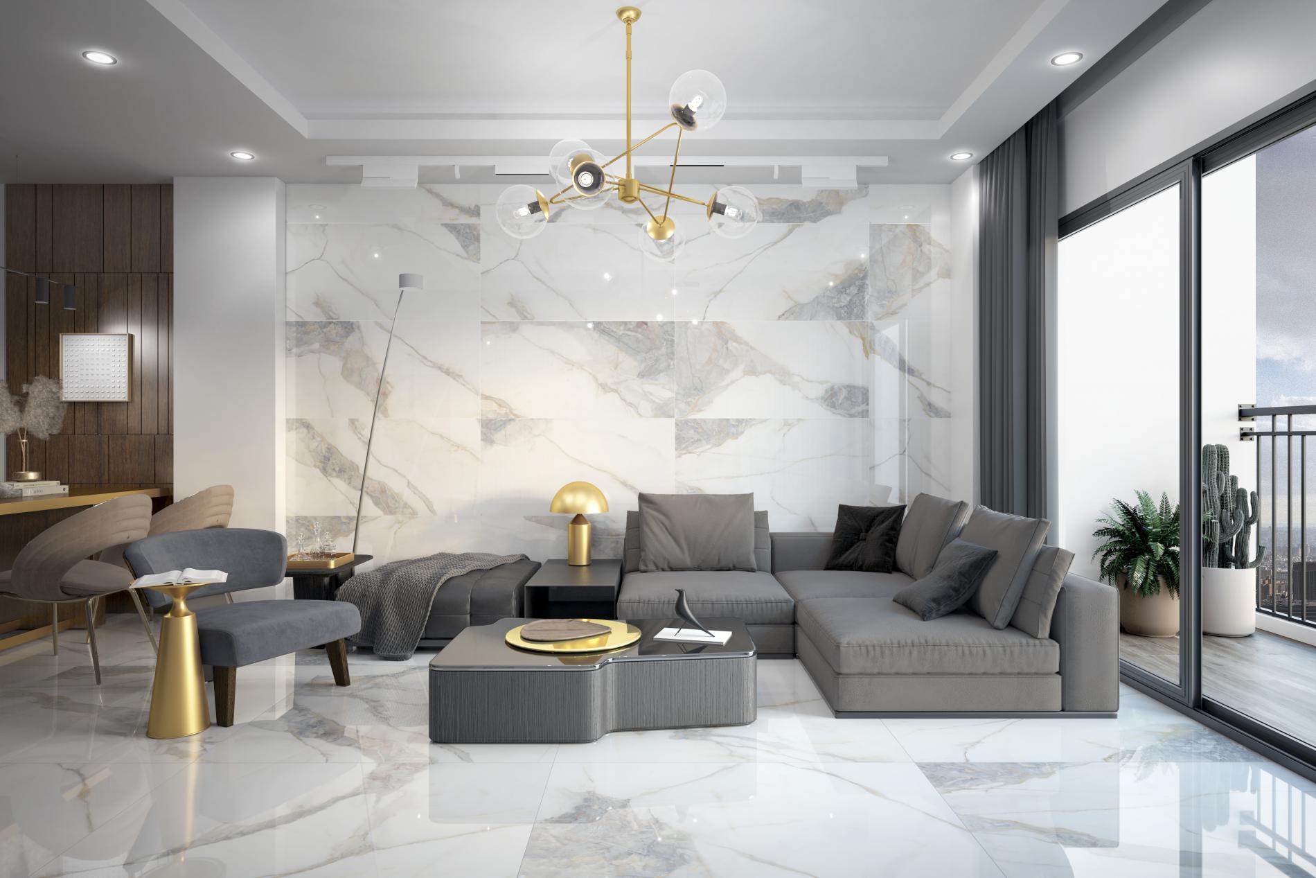 60x120 Pietra Di Marmi Poli (Mur/Sol)