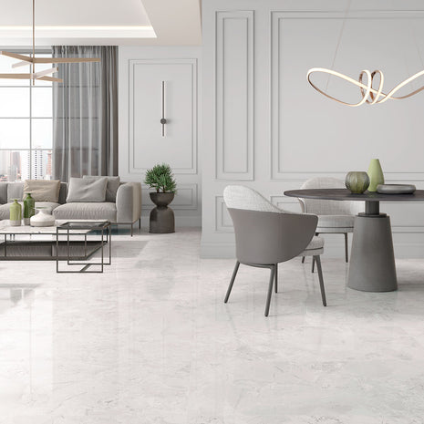 60x120 Acadia White Polished (Wall/Floor)