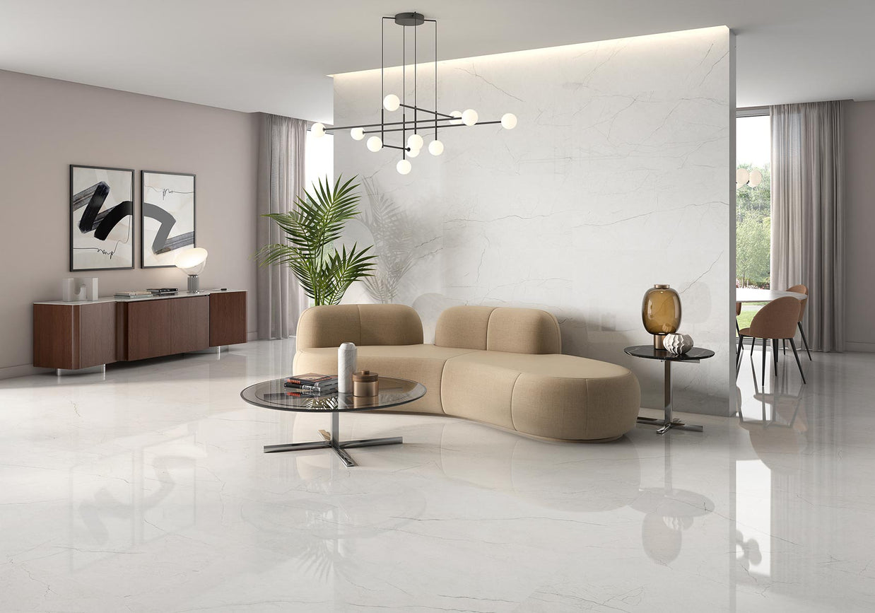 60x120 Omnia White Poli (Mur/Sol)