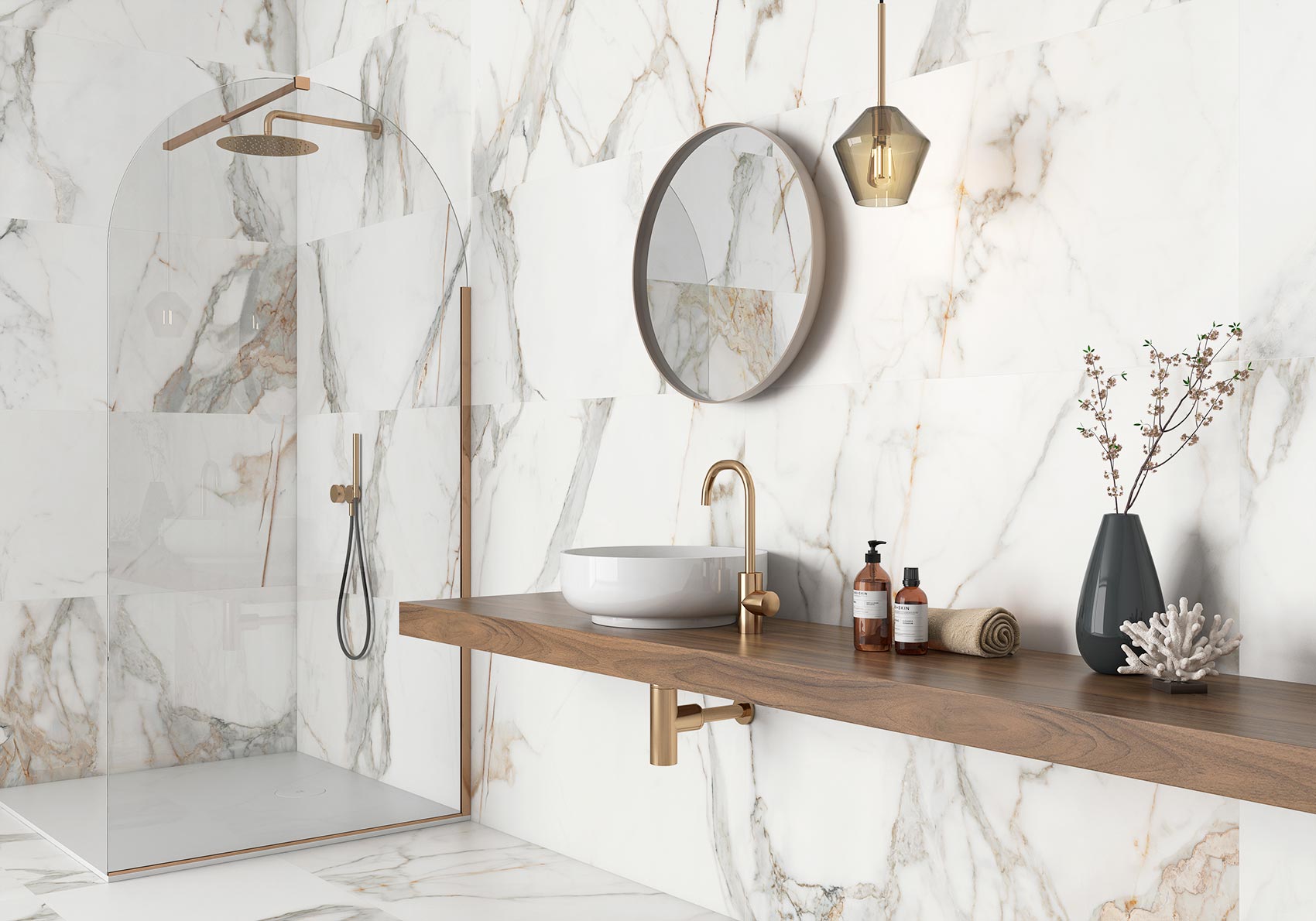 60x120 Calacatta Borghini Poli (Mur/Sol)