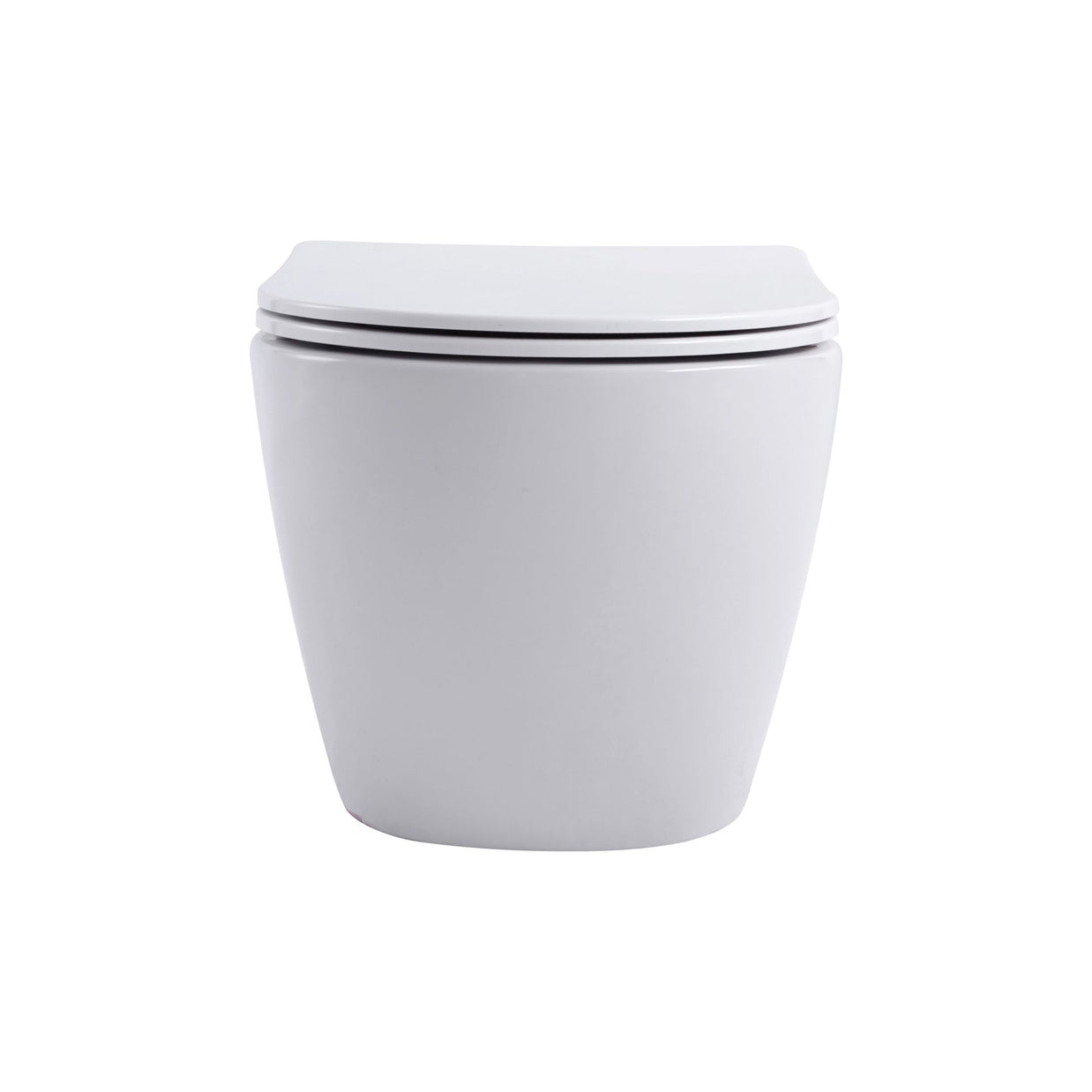 Wc Suspendu PRO Kit Tornado Flush avec abattant soft close 36x32x49cm Compact Blanc Mat