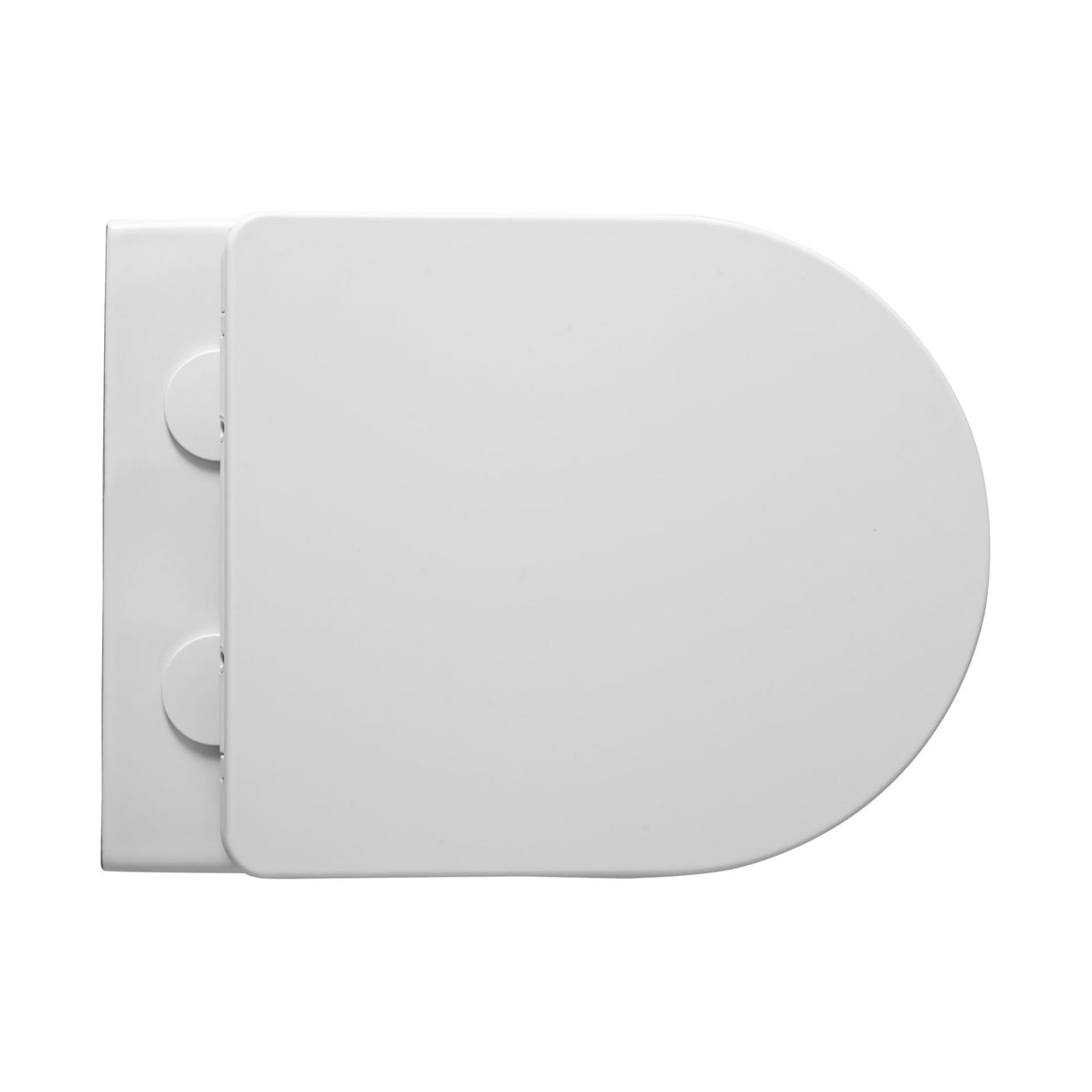 Wc Suspendu PRO Kit Tornado Flush avec abattant soft close 36x32x49cm Compact Blanc Mat