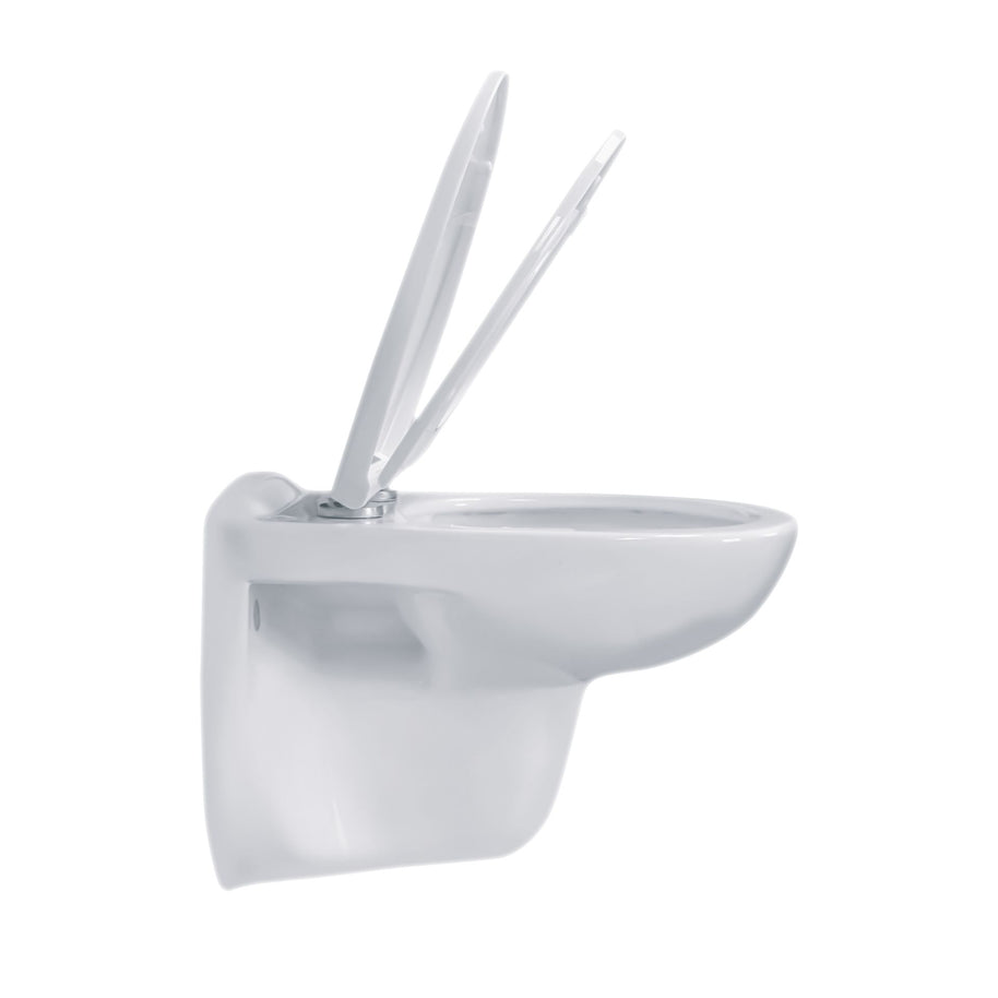 Wc Suspendu PRO Kit avec abattant soft close 35,5X41X54,5 CM Blanc Brillant