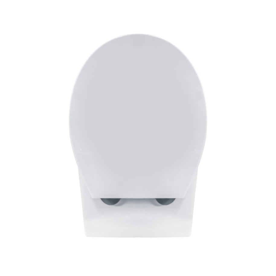 Wc Suspendu PRO Kit avec abattant soft close 35,5X41X54,5 CM Blanc Brillant