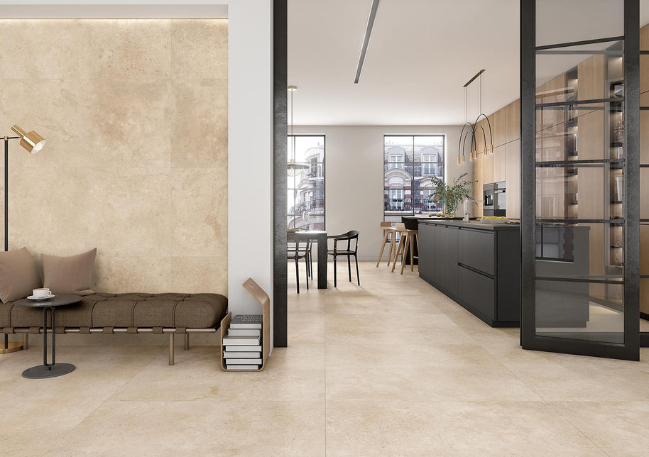 60x120 Portlandsteen mat (muur/vloer)