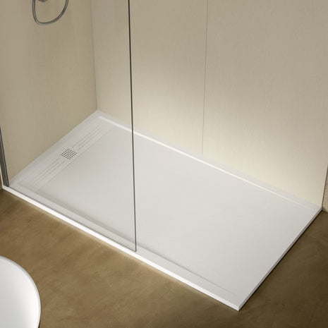 Receveur de Douche ELITE 180x90x3cm Rectungulaire Composite BLANC MAT