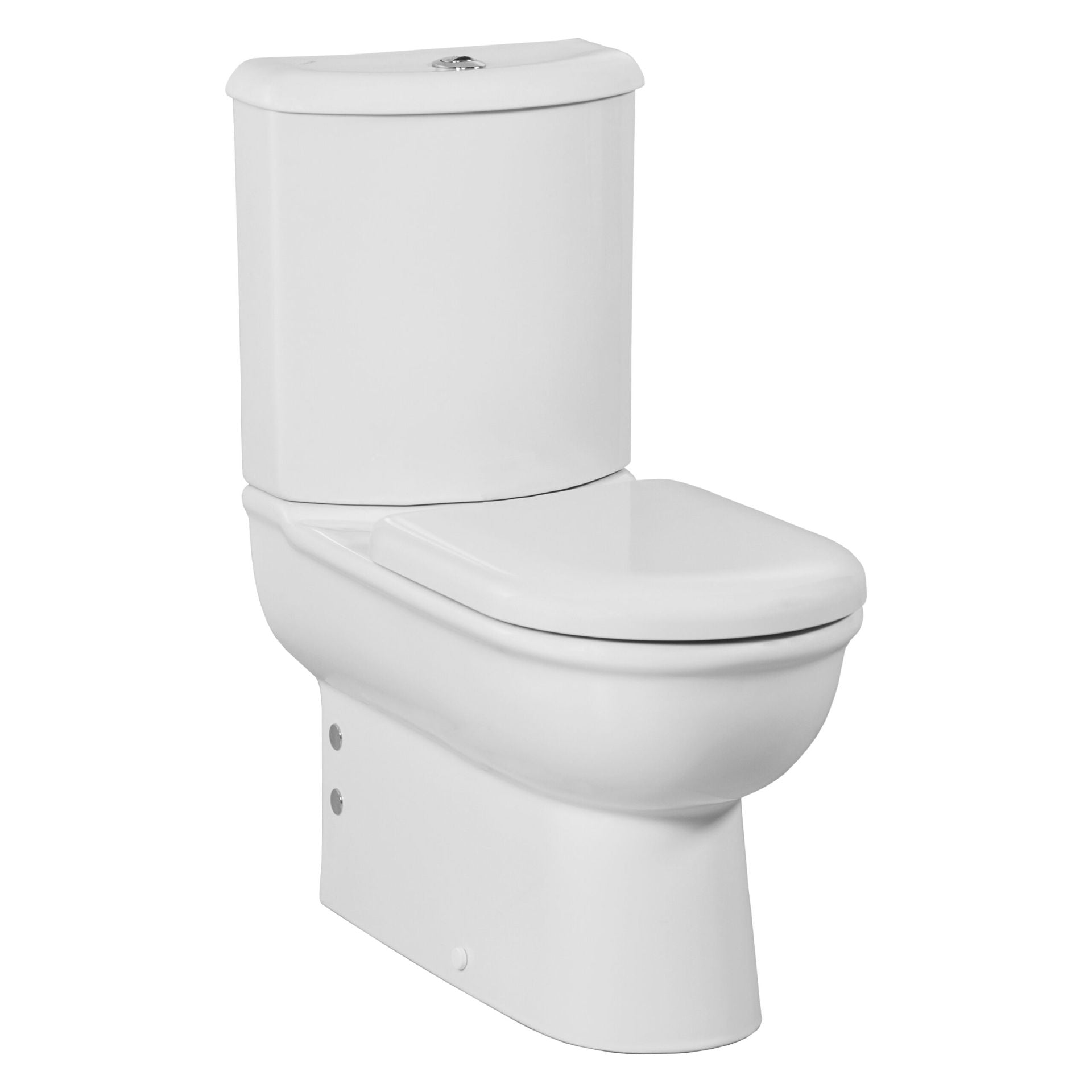 Wc à Poser SELIN BLANC Sortie Mur/Sol = Pack Complet