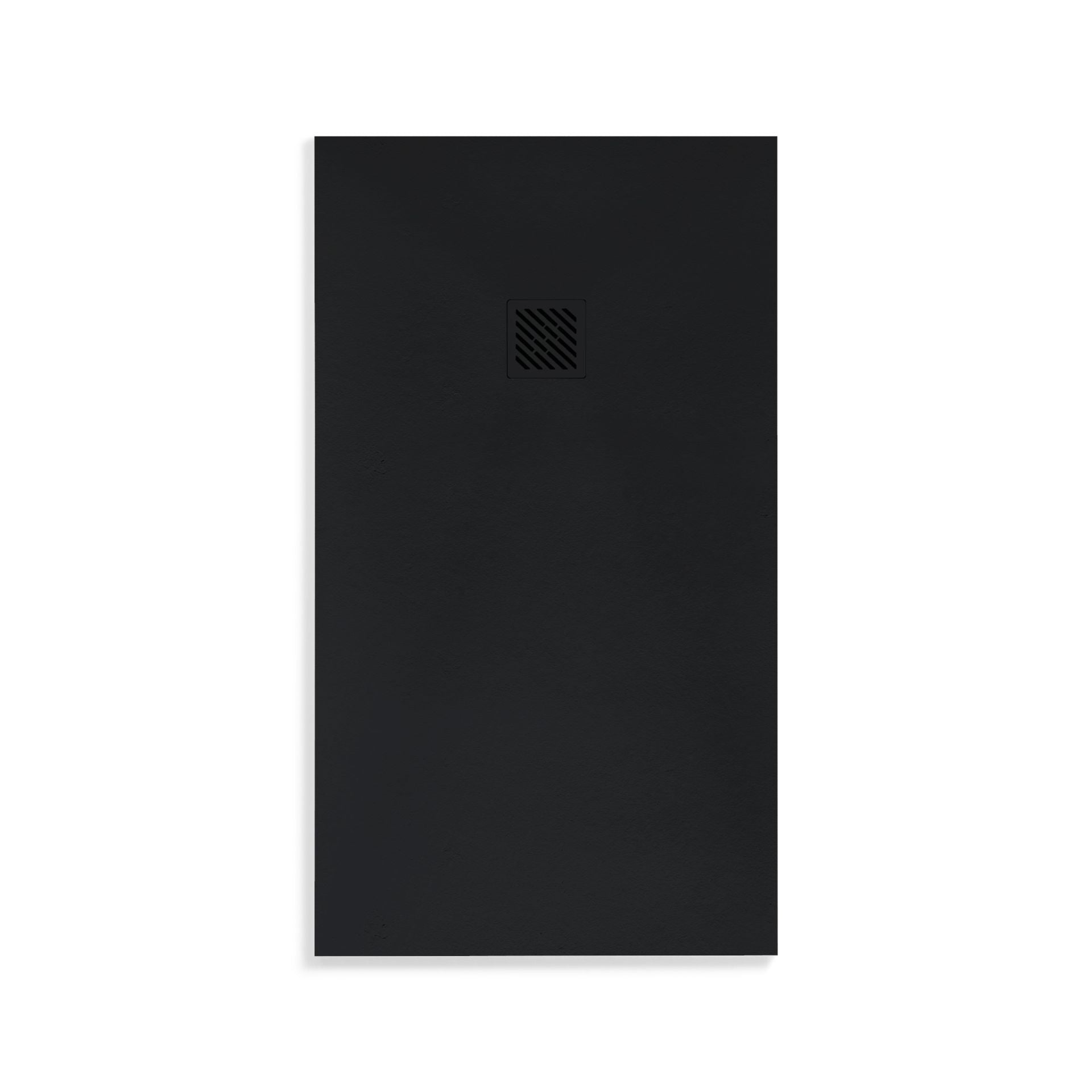 Receveur de Douche MADISON 180x90x3cm Rectungulaire Composite NOIR MAT