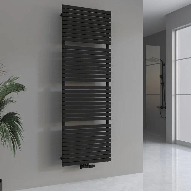 Seche Serviette Sueno Noir 60cm x 180 H x T37  -  1887W
