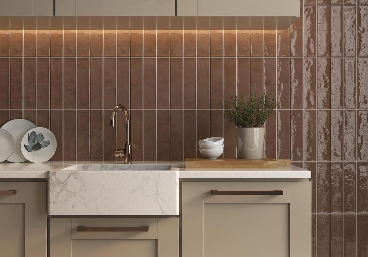 7,5x30 Eleganza Terra Brillant (Mur)