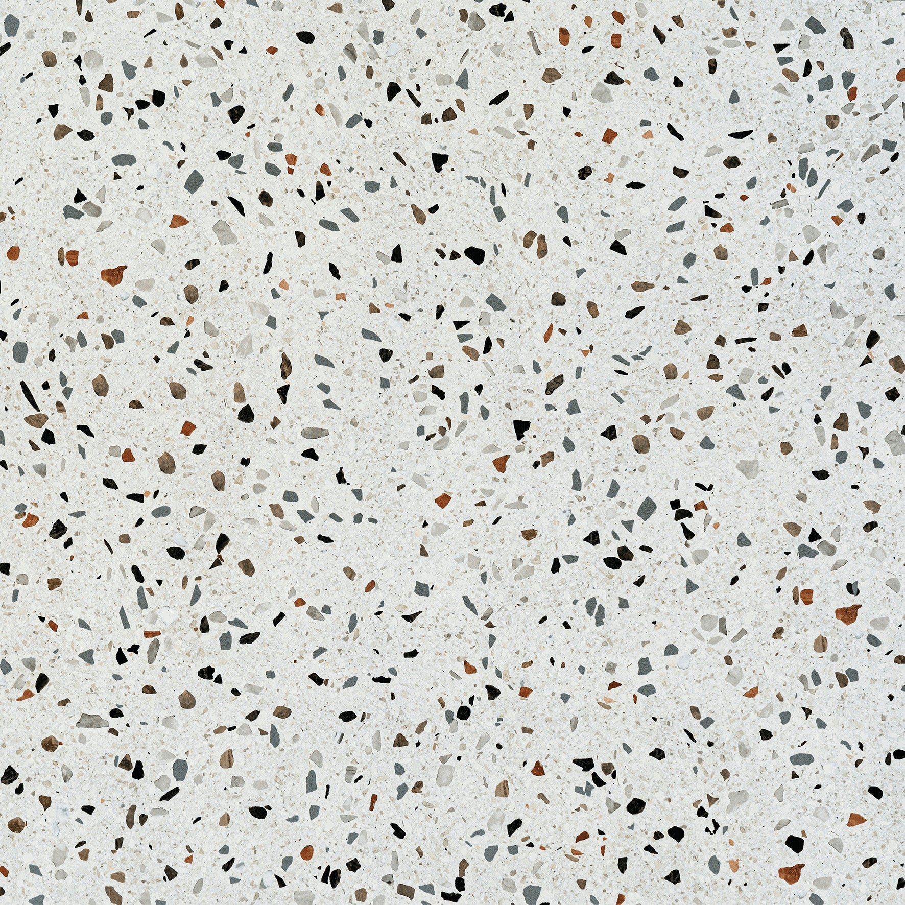 60x60 Terrazzo Grigio Matt (Mur/Sol)