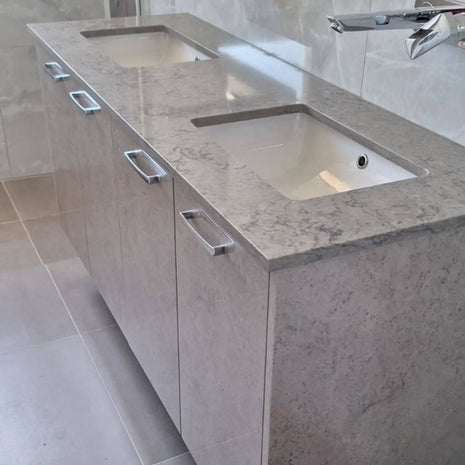 Quartz sur Mesure Ref: TERRE Grey (2cm)