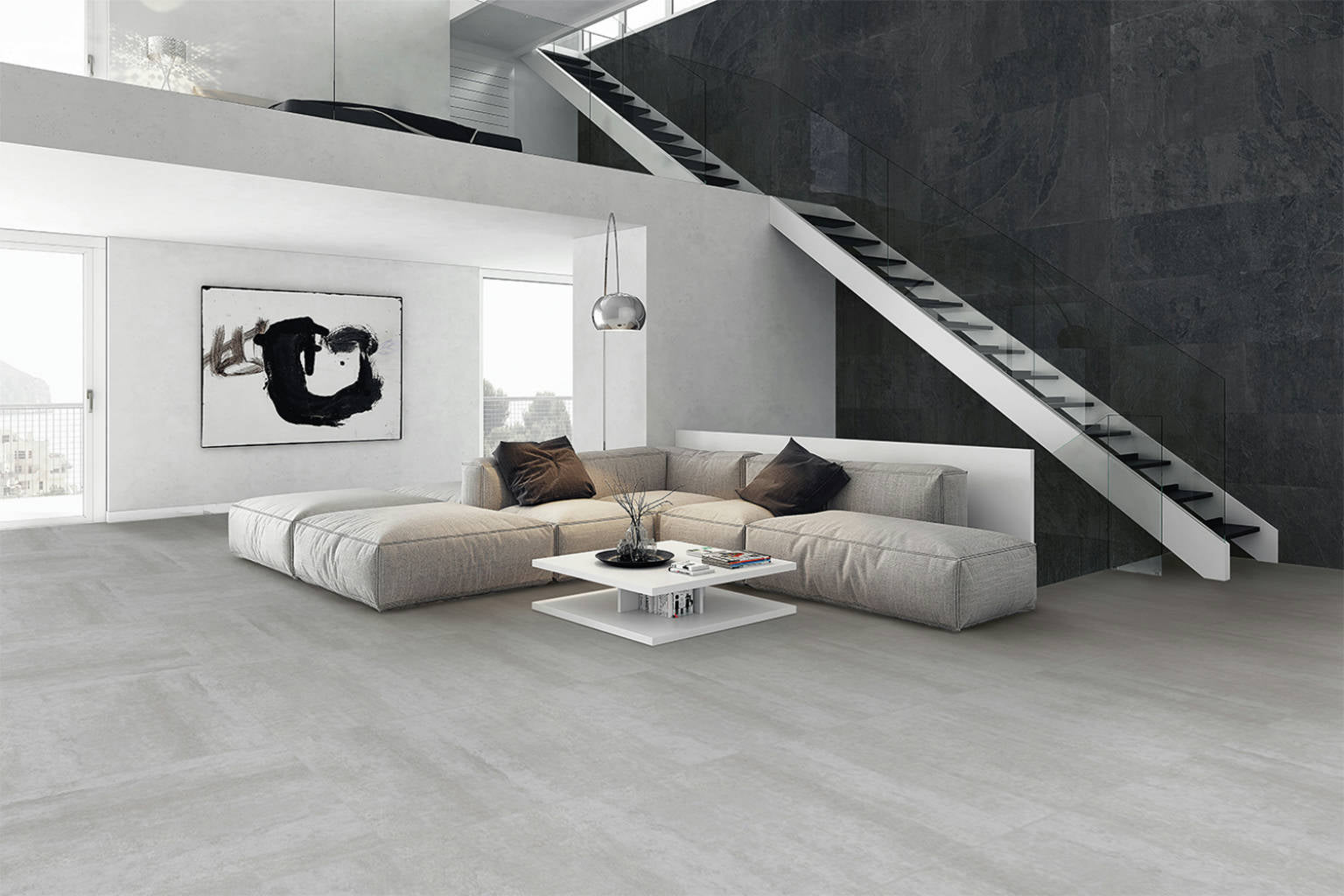 60x120 Portlandsteen mat (muur/vloer)