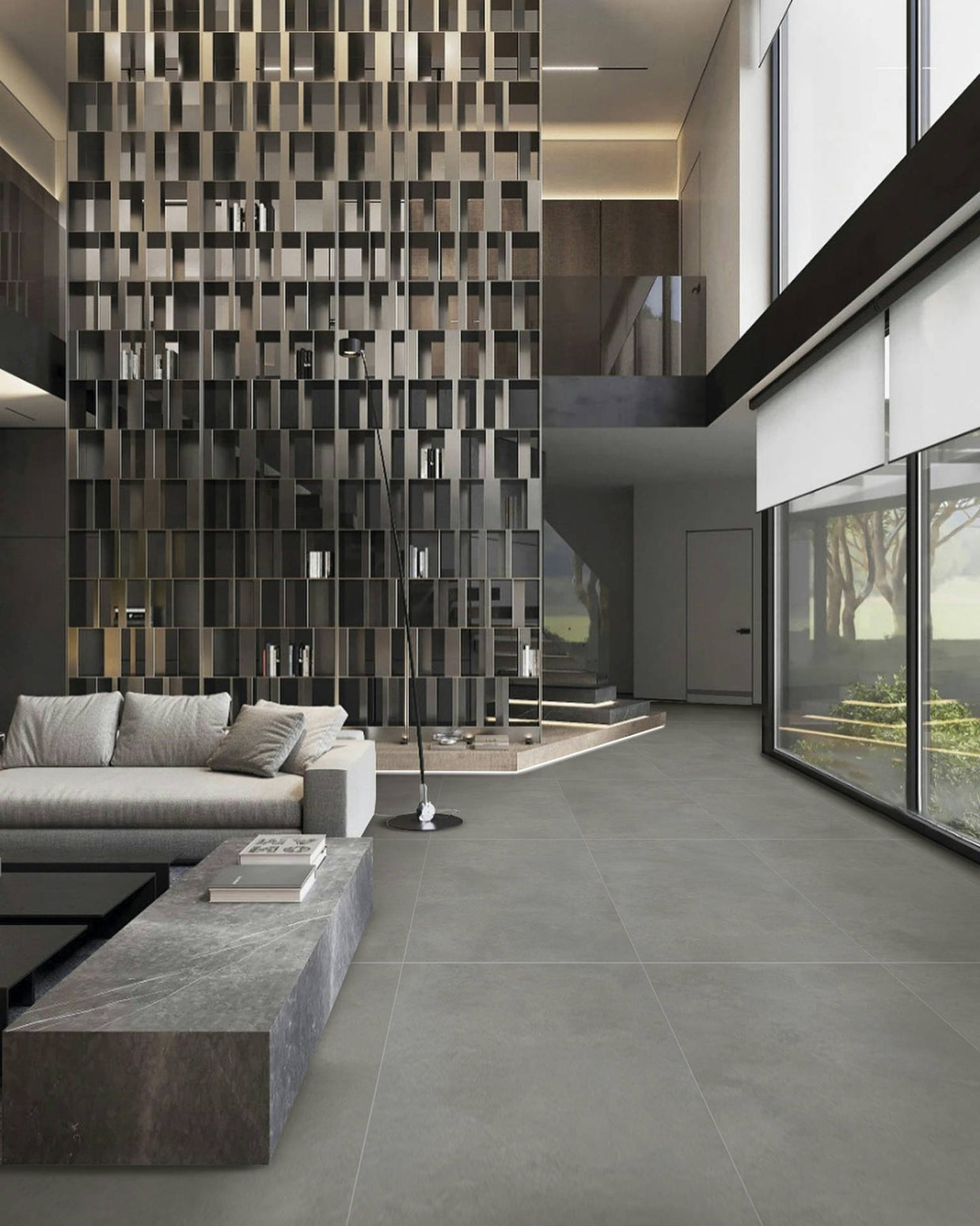 60x120 Portlandsteen mat (muur/vloer)
