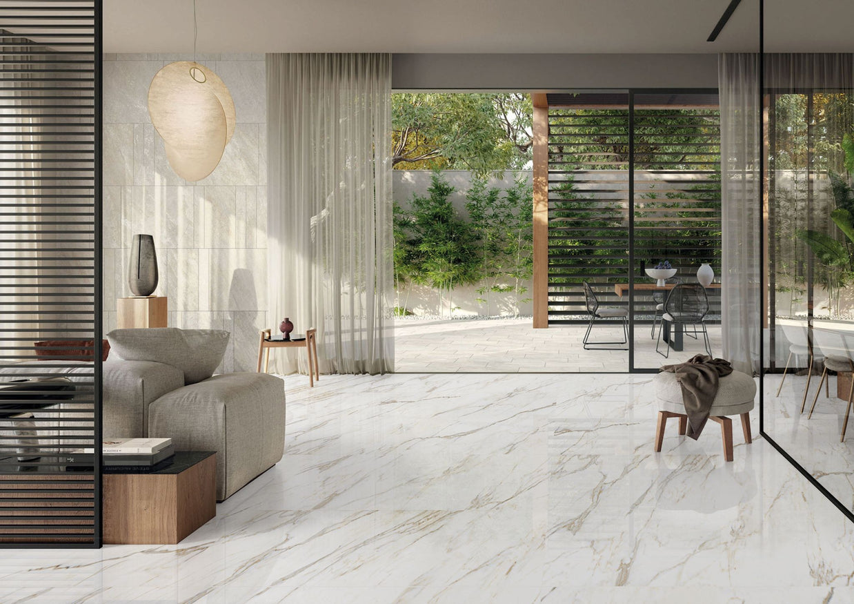 Poli | 60x120 Venato Golden Mur/Sol