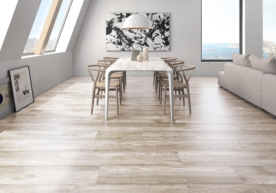 23x120 Bosco White Matt (Mur/Sol)