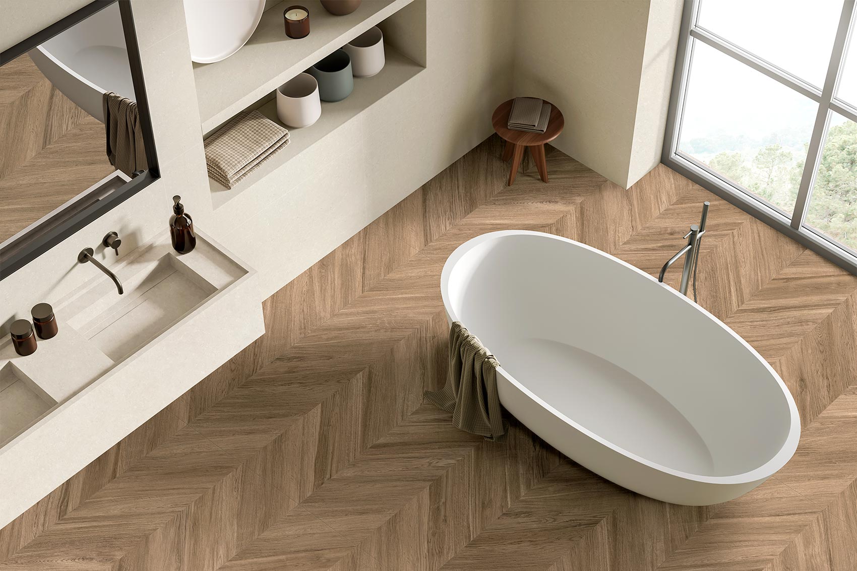 60x120 Alabama Oak Matt (Mur/Sol)