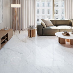 Ambiance NAVARTI – série Clarke Shine White, mise en situation du coloris