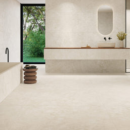 Ambiance NAVARTI – série Rlv Kea Crema, mise en situation du coloris