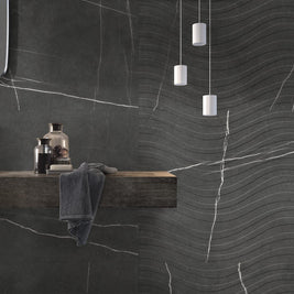 60x120 Kairos Graphite Decor Matt (Mur/Sol)