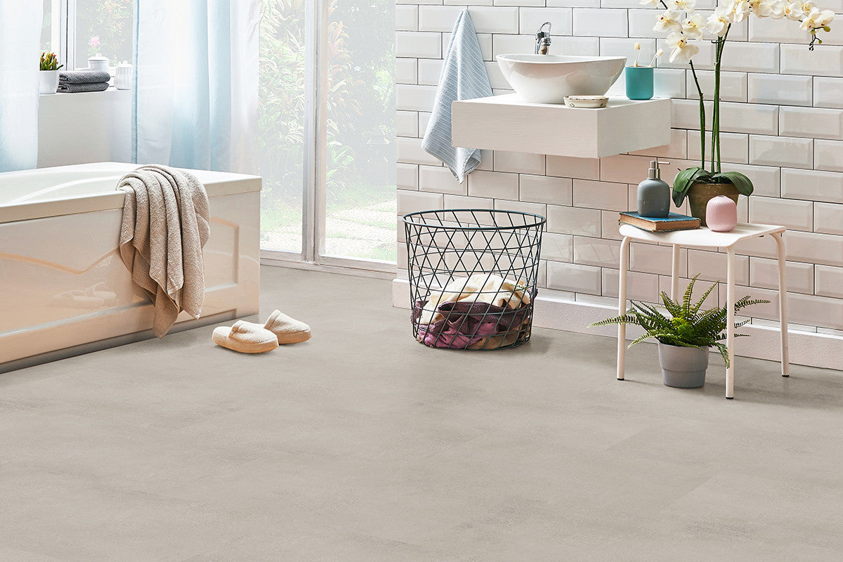 Lamett Vinyle Caldera Concrete Sand 405 X 810 X 6.5 mm