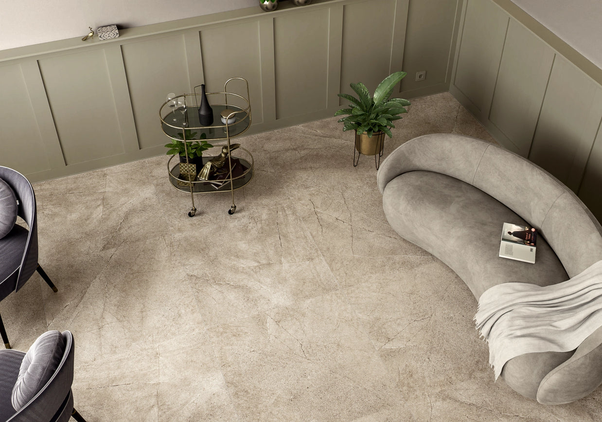 90x90 Kenzo Beige Matt (Mur/Sol)
