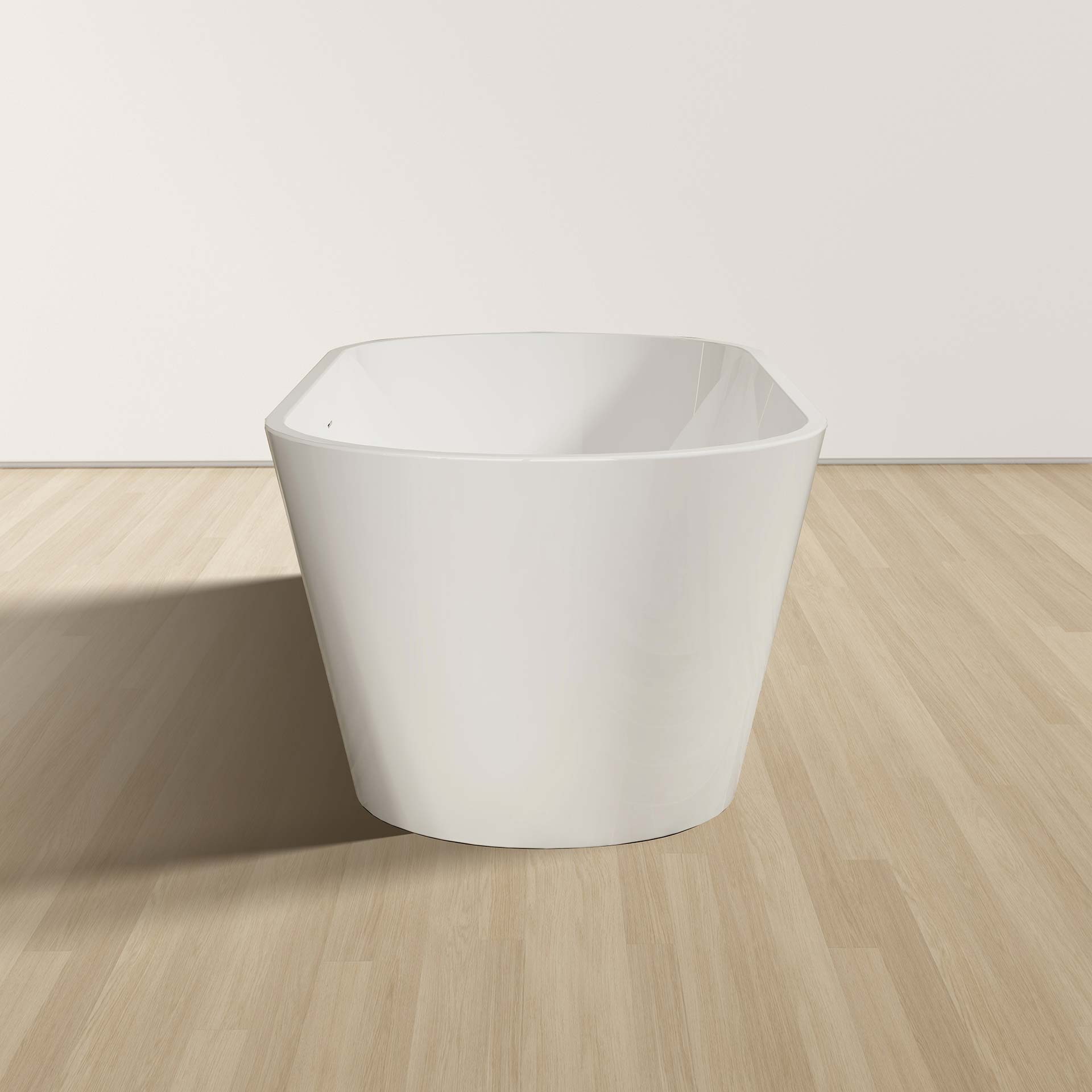 Baignoire îlot RONDO 180x80x58cm BLANC Brillant Acrylique