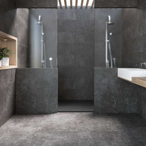 Ambiance NAVARTI Grain Stone Black – illustration de la série et du coloris