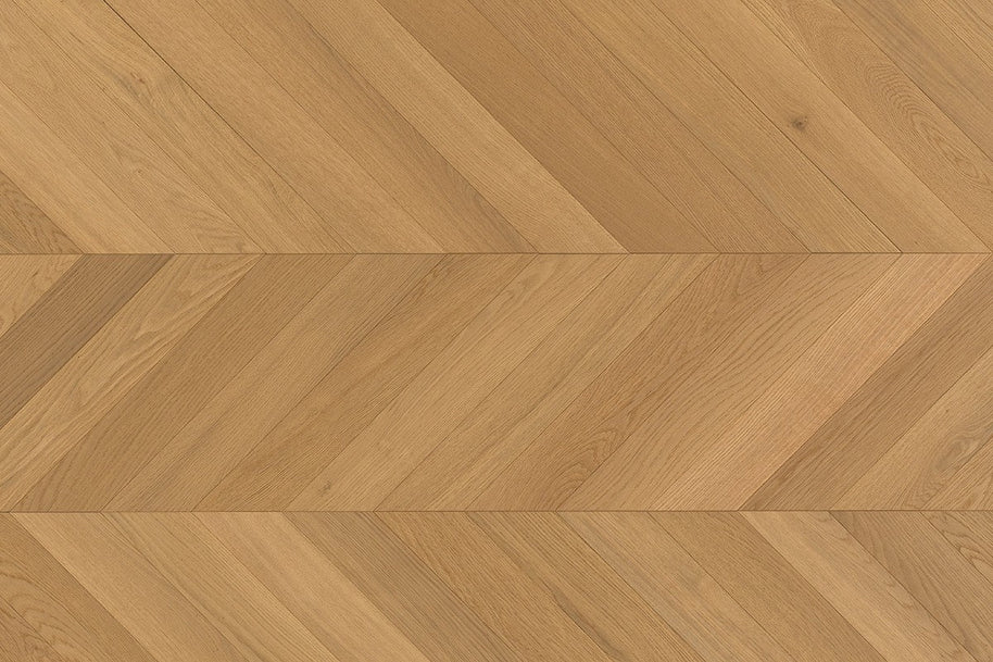 Lamett Portofino Chevron Macadamia (90 × 510 × 15 mm) - Akdeniz Deco