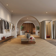 Lamett Ravello Chevron Invisible (90 × 510 × 15 mm) - Akdeniz Deco