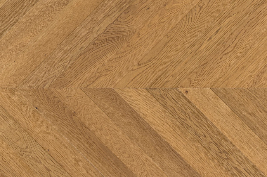 Lamett Ravello Chevron Natural Smoked (90 × 510 × 15 mm) - Akdeniz Deco