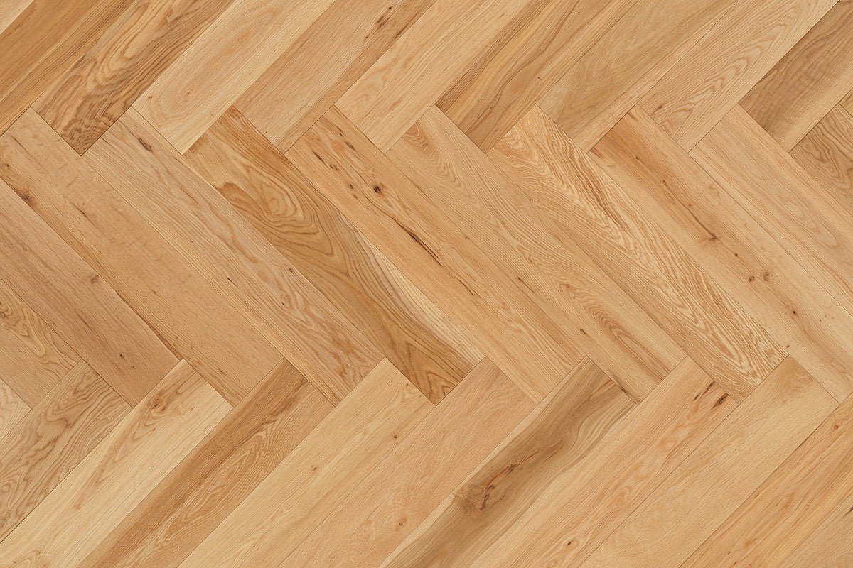 Lamett Riga à Baton Rompu Natural (120 × 600 × 14 mm) - Akdeniz Deco