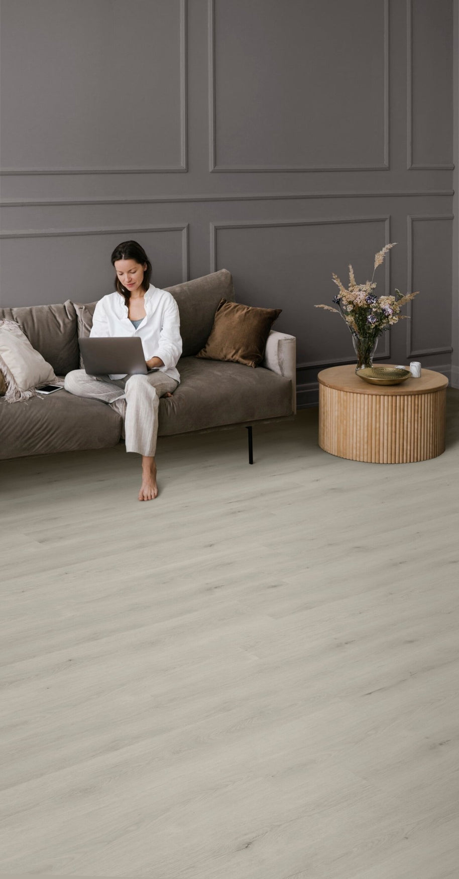 Lamett Vinyle Mantaro Fossil 232 X 1532 X 6.5 (0.70) mm - Akdeniz Deco
