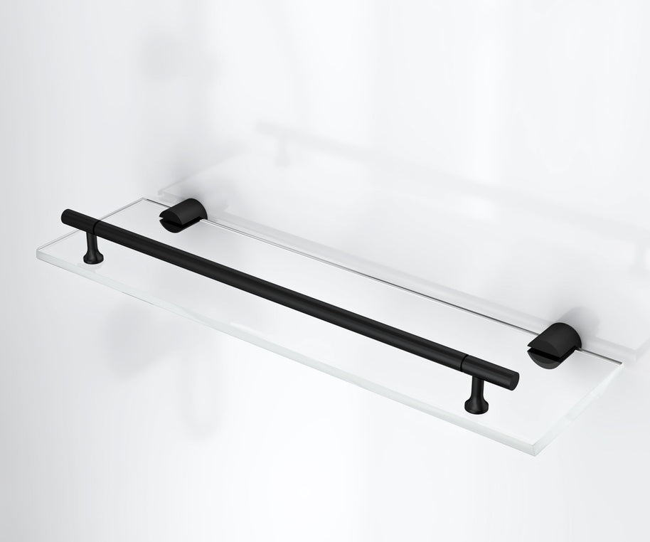 Cabine De Douche MARANI  90x120x225 KIT Porte De Douche Coulissante Verre Fume Profile Noir 8mm