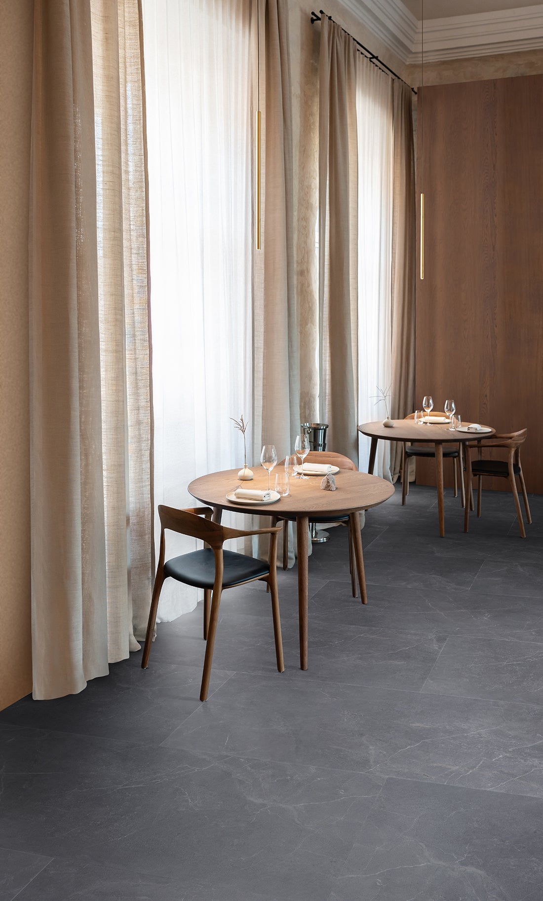 Lamett Vinyle Caldera Marmo Scuro 615 X 1230 X 6.5 mm