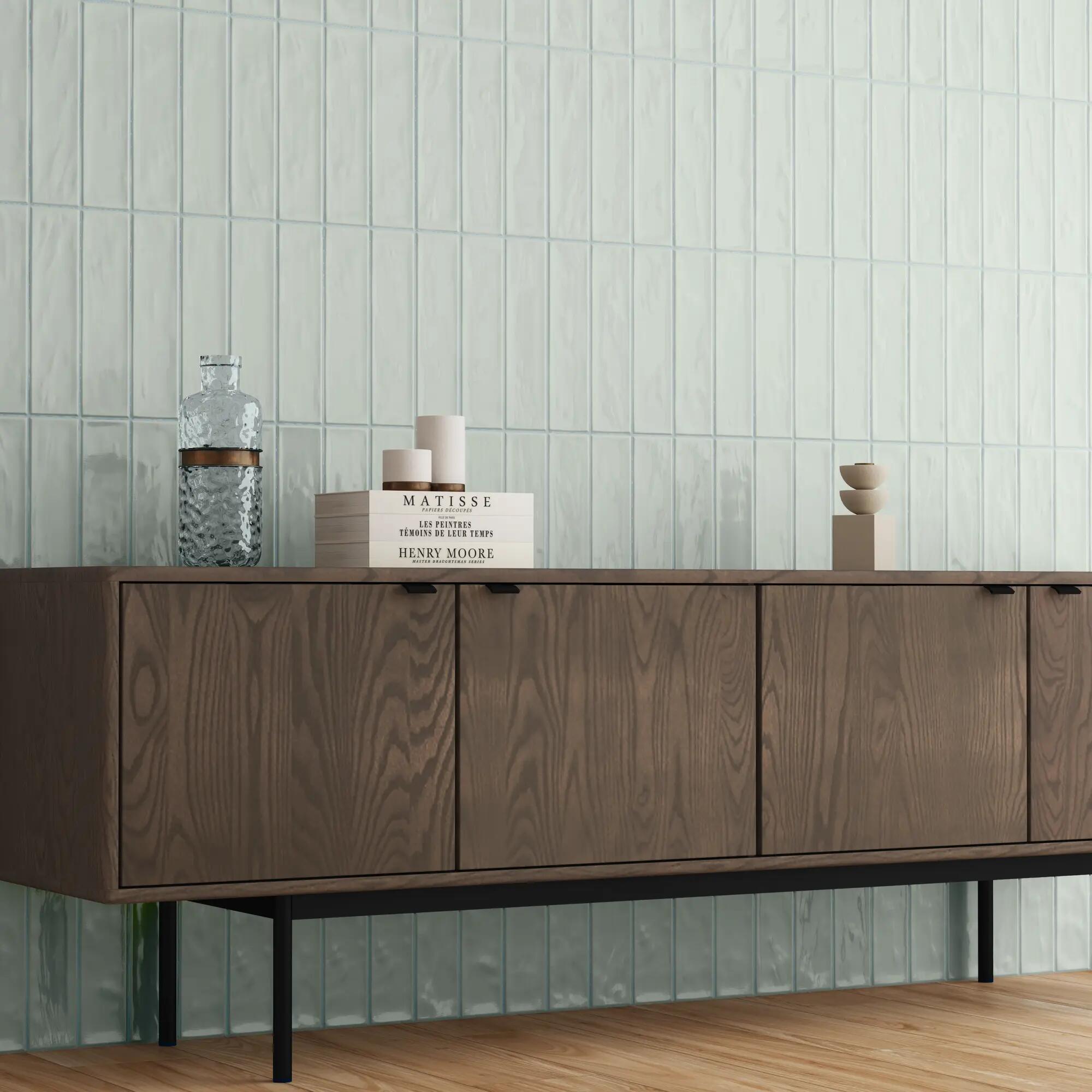 7,5x30 Mayolica Turquesa Brillant (Mur)