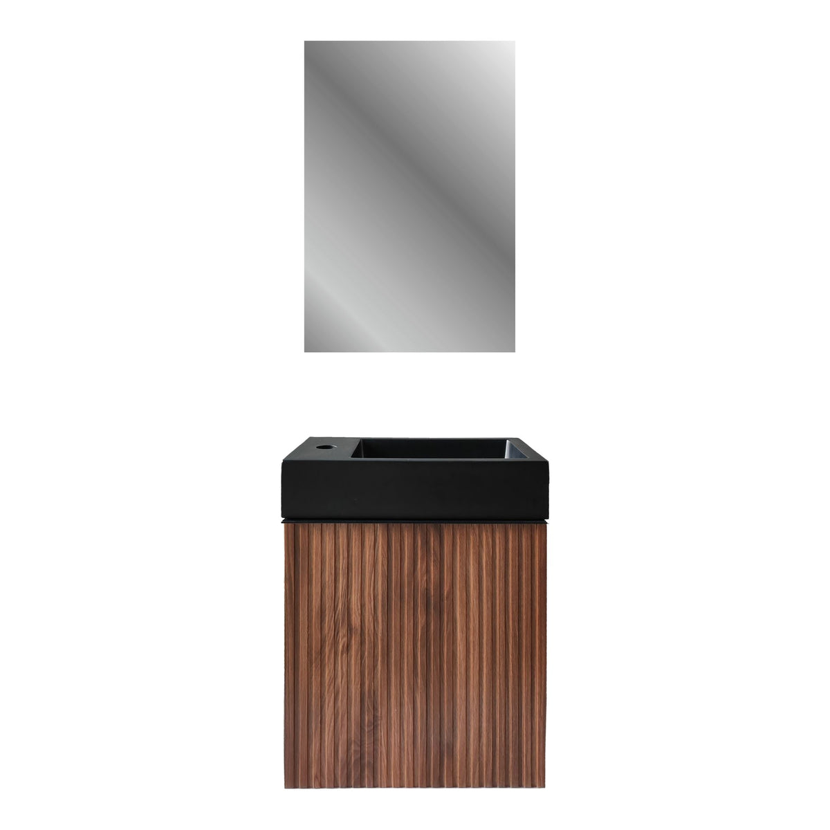 Meuble de Toilette ALONI MIKARO Bois 40X50X22CM = Pack Complet - Akdeniz Deco