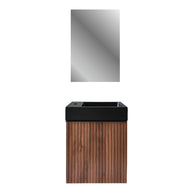 Meuble de Toilette ALONI MIKARO Bois 40X50X22CM = Pack Complet - Akdeniz Deco