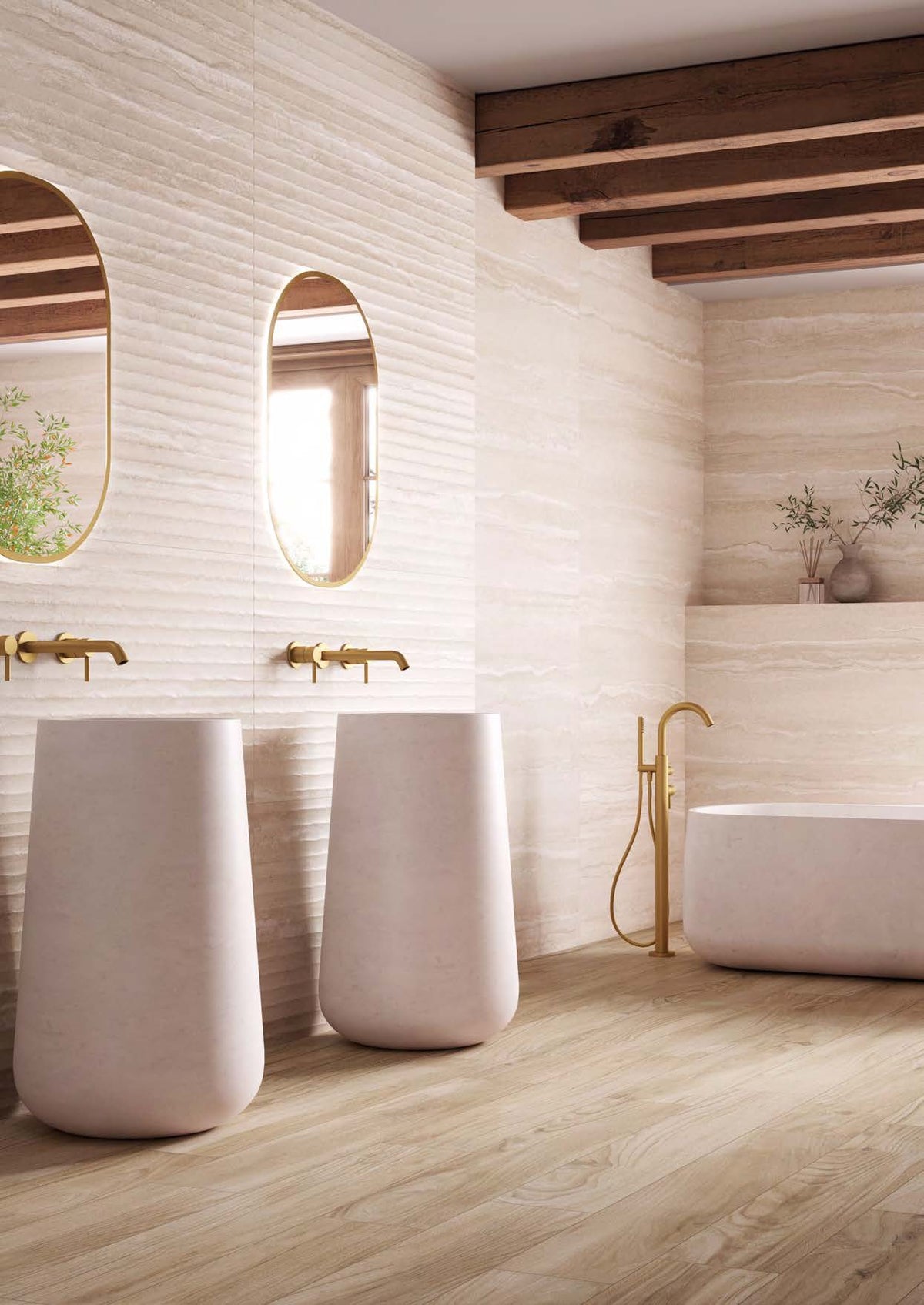 Ambiance NAVARTI Rlv Navona Beige – illustration de la série et du coloris