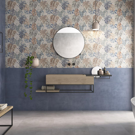 33x100 Eleganza Blue Matt (Mur)