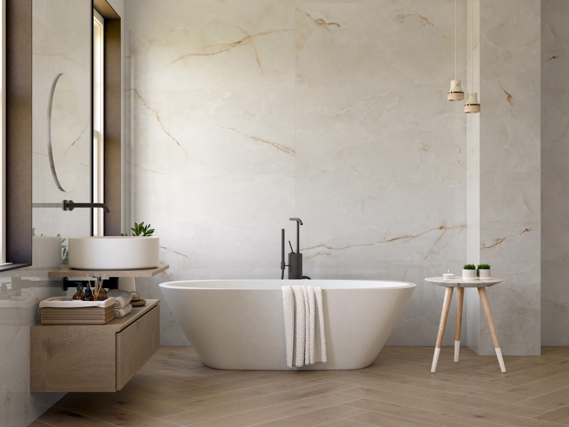 20x120 Oldmanor Tabaco Matt (Mur/Sol)