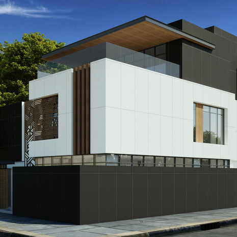 120x280 (6mm) XXL Plain Black Matt (Mur)