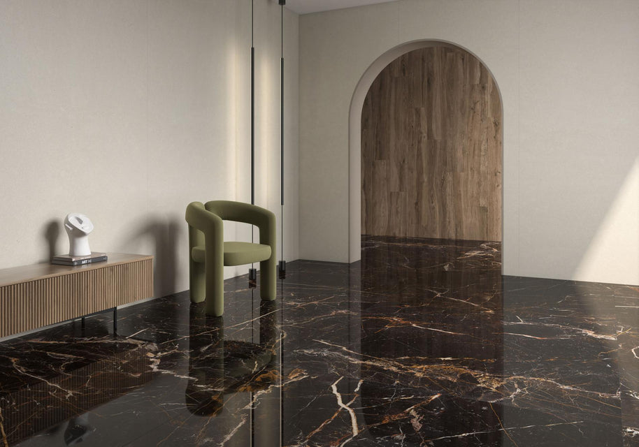 60x120 Calacata Goud Gepolijst (Wand/Vloer)