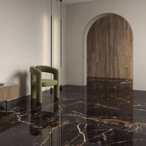 60x120 Lux Laurants Brown Poli (Mur/Sol)