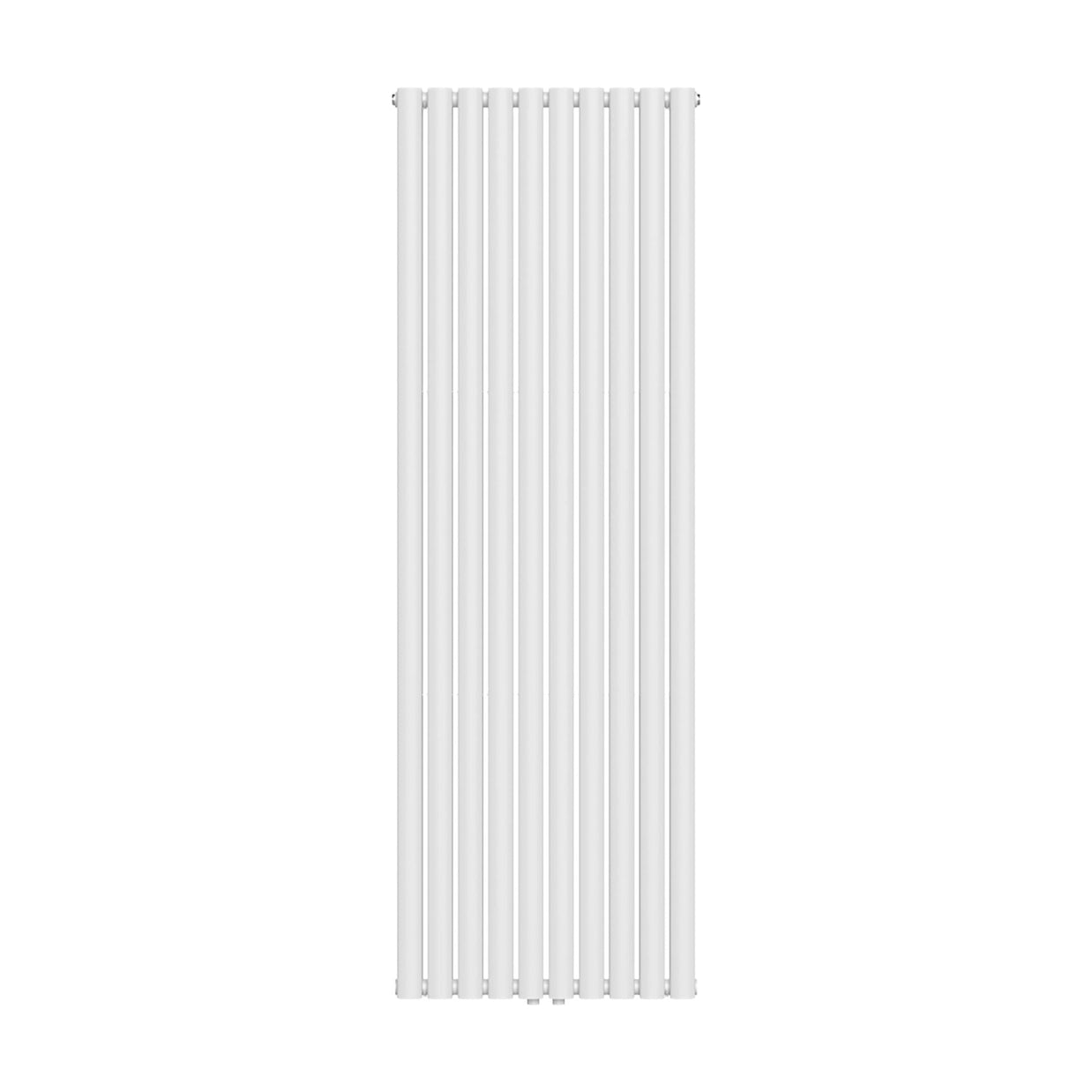 Radiarteur Vertical Oval Double Blanc Brillant 1800x600 -2x10-2050w - Akdeniz Deco